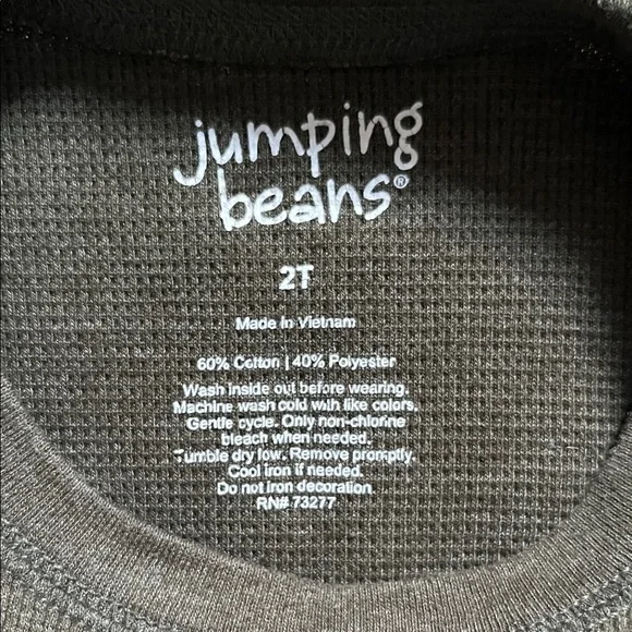 Jumping Bean Toddler Long Sleeve Thermal Shirt - Picture 2 of 4